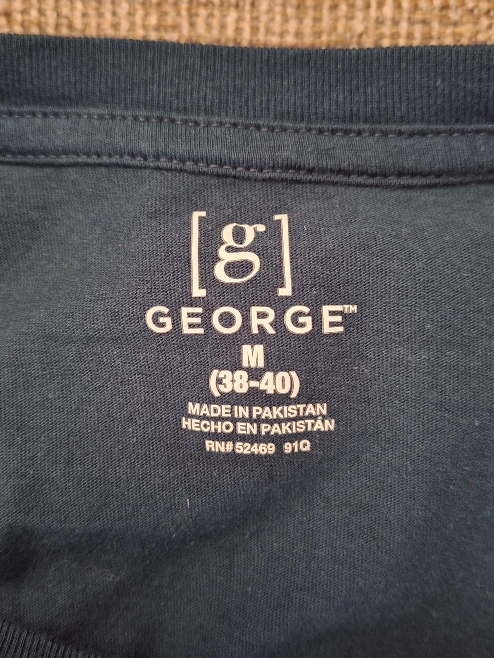 Bundle Of 4 George Long Sleeve Shirts - Mens Medium - Picture 11 of 13
